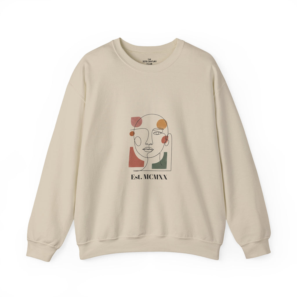 Abstract Line Art Sweatshirt