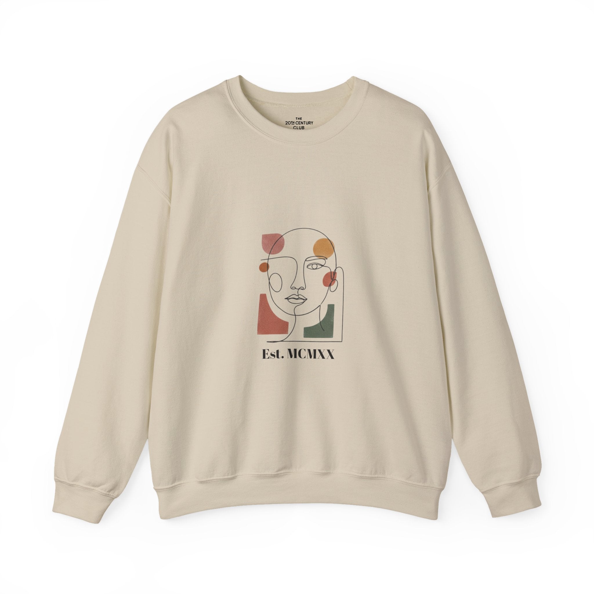 Abstract Line Art Sweatshirt