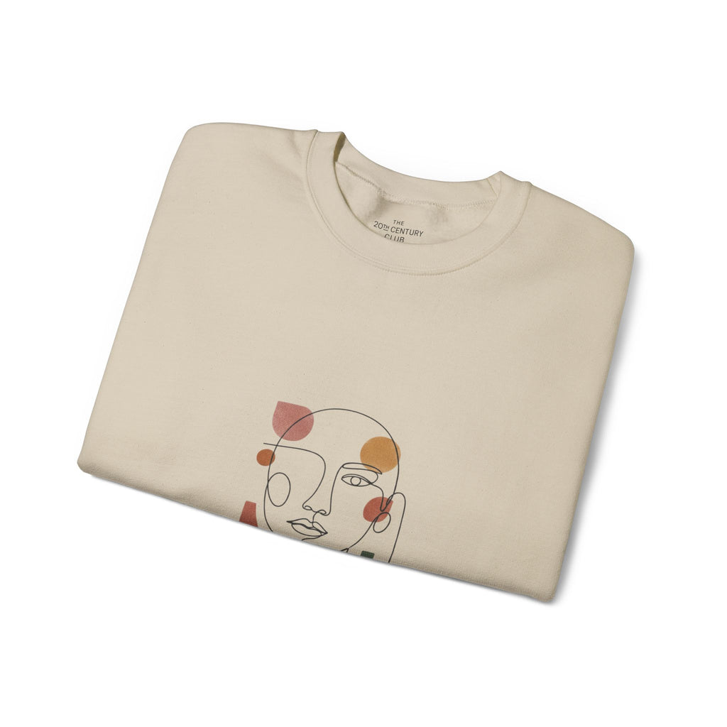 Abstract Line Art Sweatshirt
