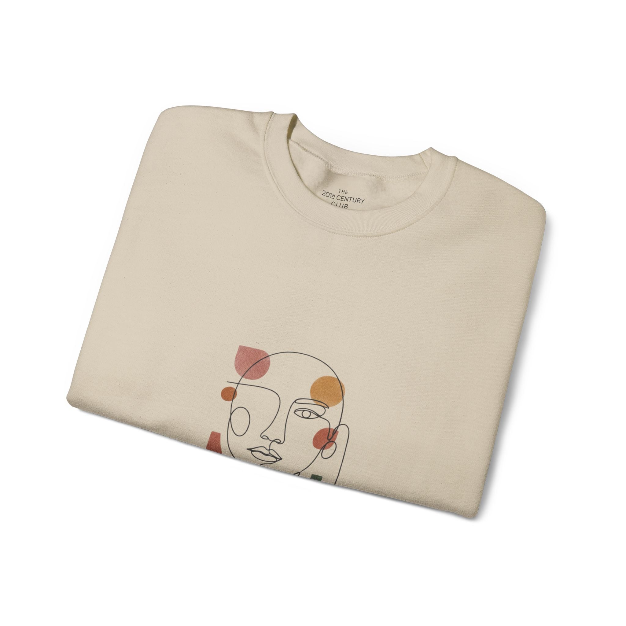 Abstract Line Art Sweatshirt